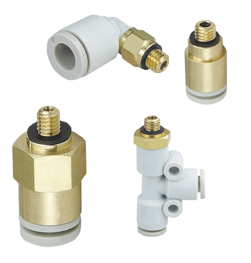 接頭KQ2E16-04A、KQ2H16-04AS、KQ2L16-04AS